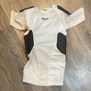 Padded White football Shirt